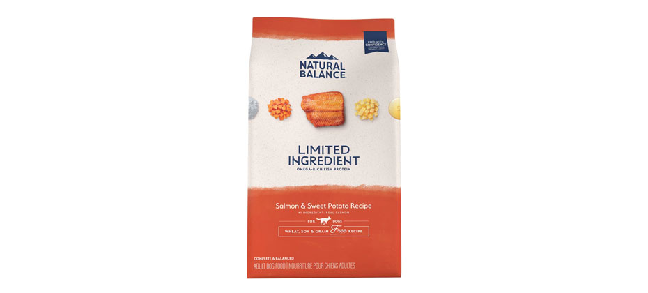 Natural Balance L.I.D. Limited Ingredient Diets Grain-Free Salmon & Sweet Potato Formula
