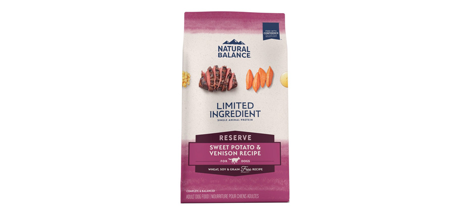 Natural Balance L.I.D. Sweet Potato & Venison Formula