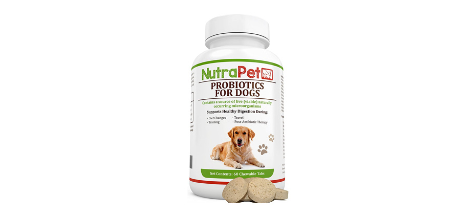 NutraPet Probiotics For Dogs