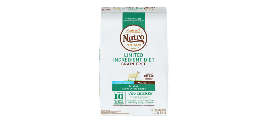 Nutro Limited Ingredient Diet Large Breed Lamb & Sweet Potato Food