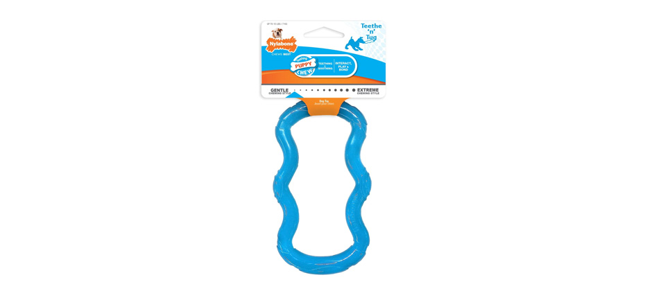 Nylabone Teethe 'N' Tug Puppy Toy