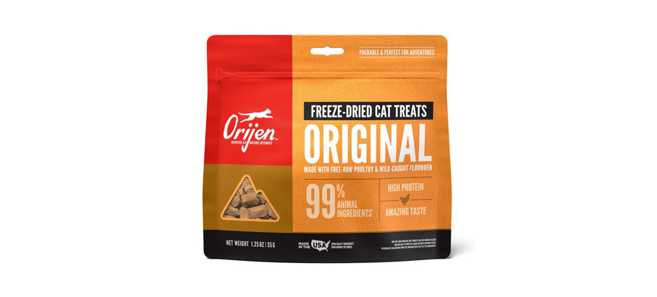 ORIJEN Original Grain-Free Freeze-Dried Cat Treats