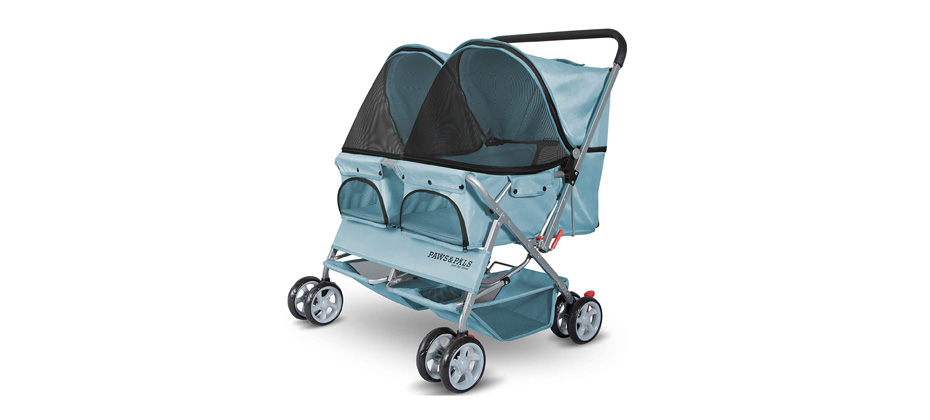 Best Double Cat Stroller: Paws & Pals Double Dog Stroller