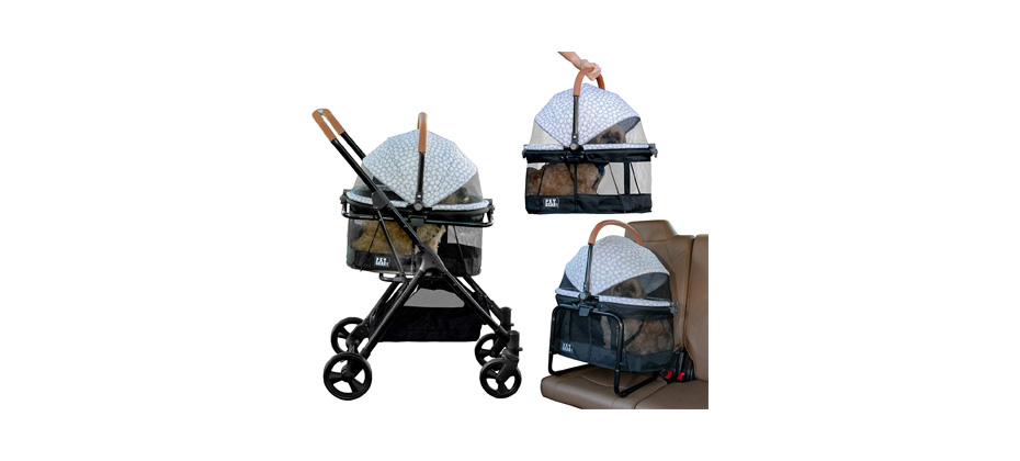 Most Versatile: Pet Gear 3-In-1 Travel Stroller