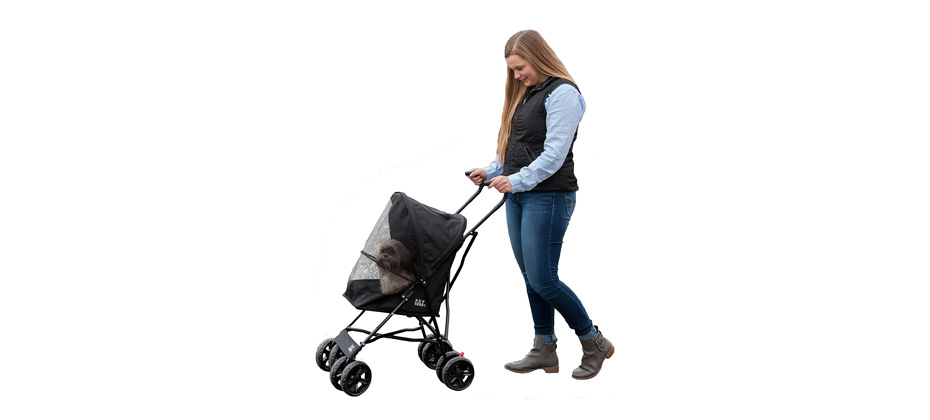 Best Lightweight: Pet Gear Ultra Lite Travel Stroller For Cats