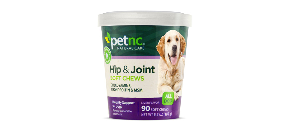 PetNC Natural Care Hip and Joint Soft Chews for Dogs