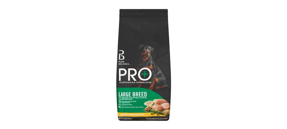 Pure Balance Pro+ Large Breed Dry Food Chicken & Brown Rice 