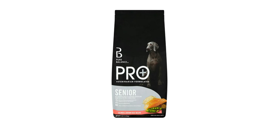 Pure Balance Pro+ Senior Dry Dog Food Salmon & Brown Rice