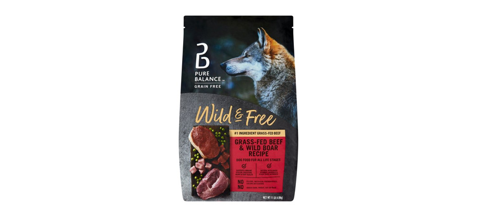 Pure Balance Wild & Free Grain-Free Dry Dog Food Beef & Wild Boar