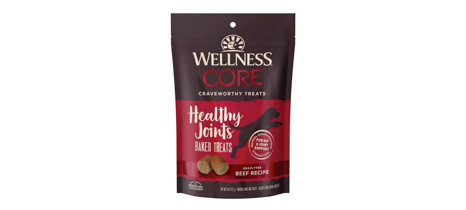 Wellness CORE Grain-Free Marrow Roasts Hearty Beef Recipe Dog Treats