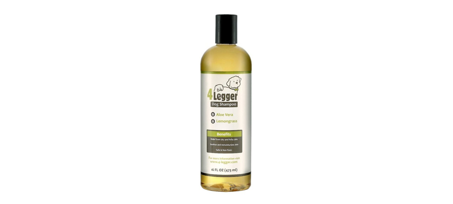 4-Legger Organic Lemongrass & Aloe Dog Shampoo