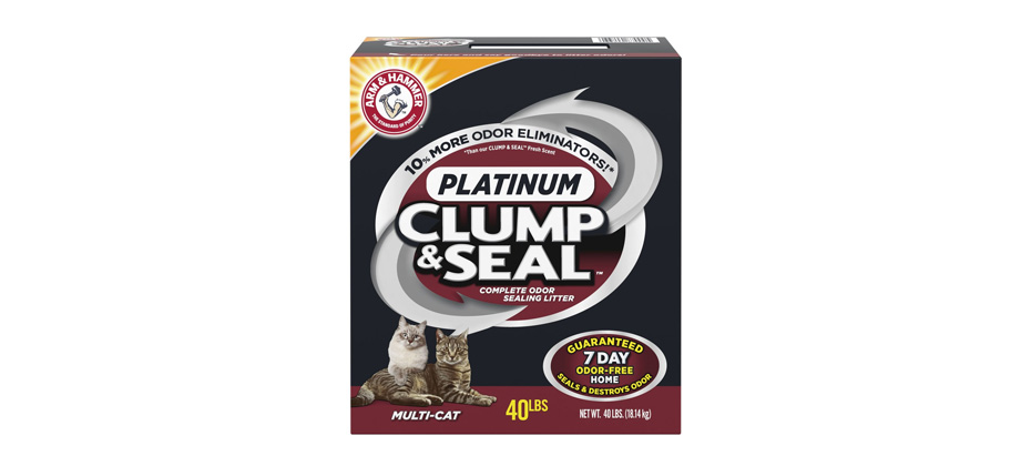 Arm & Hammer Platinum Clump & Seal Cat Litter
