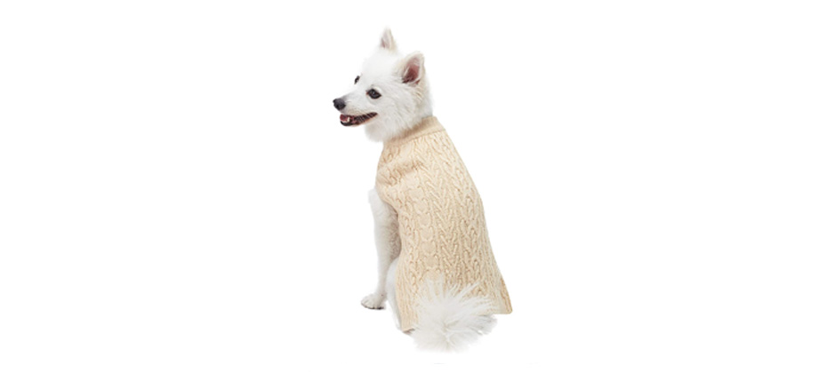 Blueberry Pet Wool Blend Dog Sweater