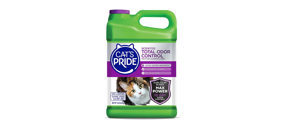 Cat's Pride Total Odor Control Scented Clumping Litter