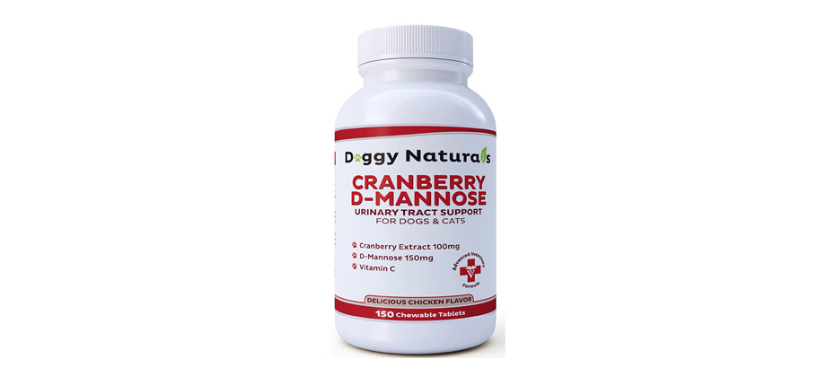 Doggy Naturals Cranberry D-Mannose For Dogs And Cats