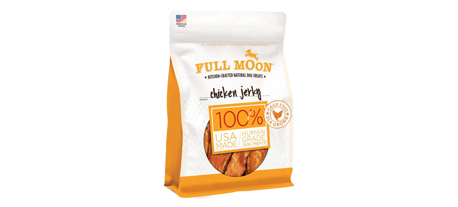 Best Human Grade: Full Moon Chicken Jerky Human-Grade Dog Treats