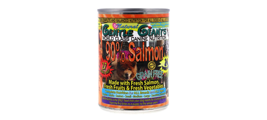 Gentle Giants 90% Salmon Grain-Free Wet Dog Food