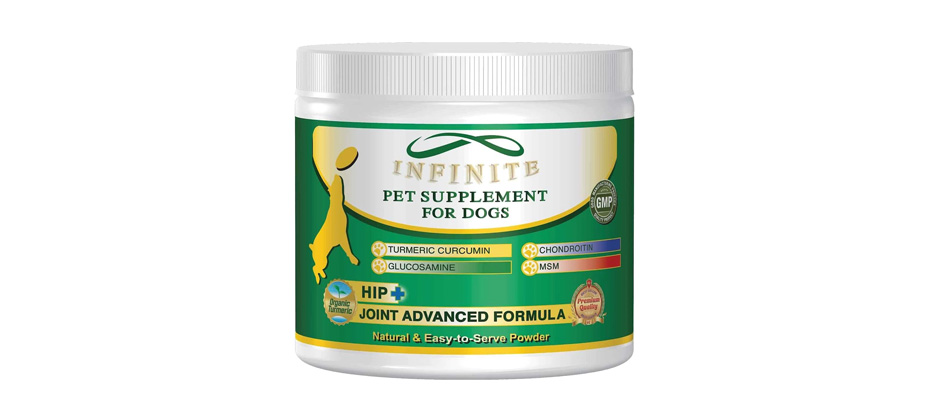 Infinite Pet Life All-Natural Hip & Joint Powder Dog Supplement