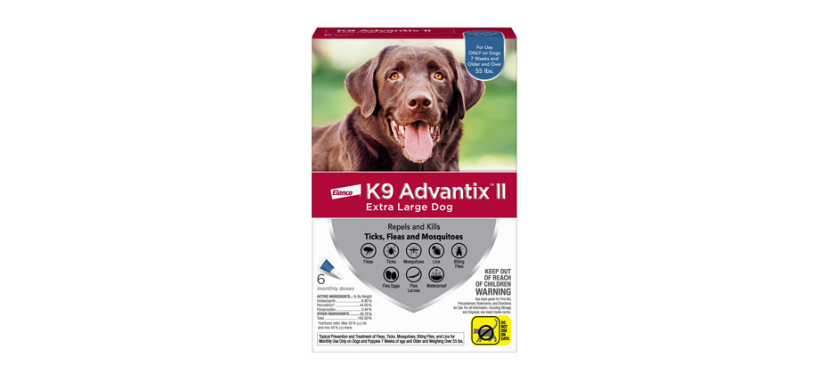 Best topical flea & tick medications: Bayer K9 Advantix II Flea Treatment for Dogs