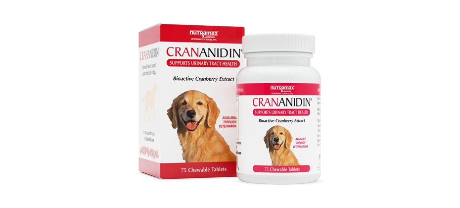 Nutramax Crananidin Chewable Tablets Urinary Supplement For Dogs