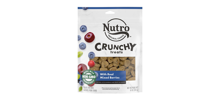 Nutro Crunchy Dog Treats With Real Mixed Berries