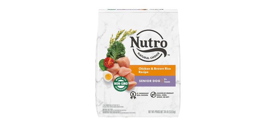 Nutro Natural Choice Senior Chicken & Brown Rice Recipe