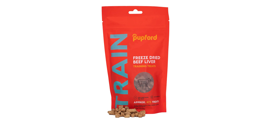 Pupford Freeze Dried Beef Liver Dog Training Treats