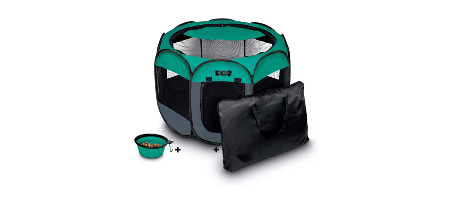 Ruff 'N Ruffus Portable Foldable Pet Playpen