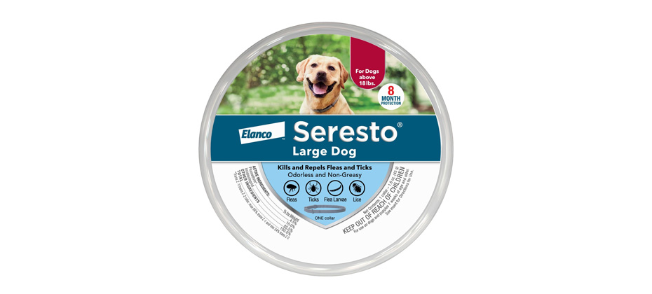 Best Collar: Seresto Flea & Tick Collar for Dogs