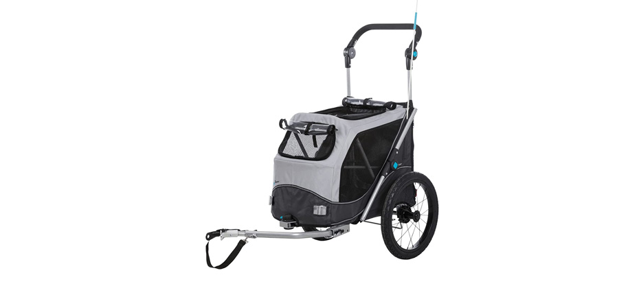 TRIXIE Premium Quick Fold Dog Bike Trailer