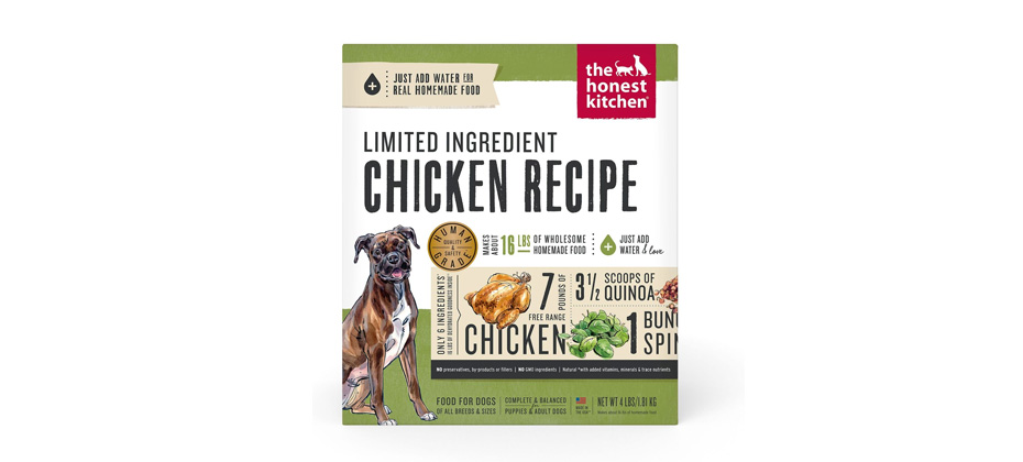 The Honest Kitchen Limited Ingredient Chicken Recipe