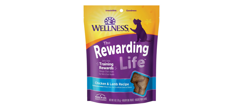 Wellness Rewarding Life Chicken & Lamb Soft & Chewy Dog Treats
