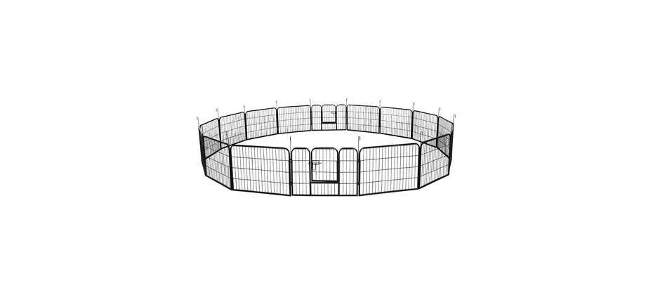 Yaheetech 24-In 16 Panel Dog Exercise Pen