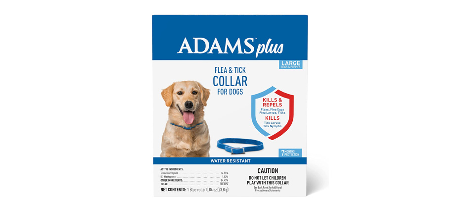 Adams Plus Flea & Tick Collar for Dogs