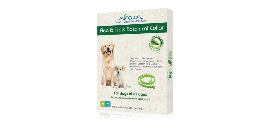 Arava Dead Sea Pet Spa Flea & Tick Botanical Collar