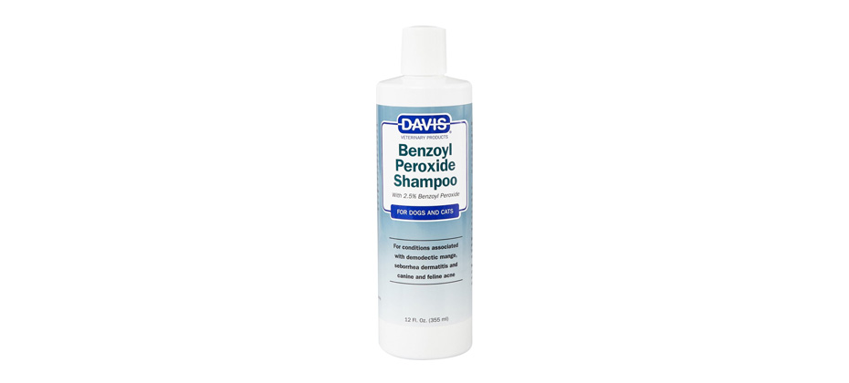 Davis Benzoyl Peroxide Dog & Cat Shampoo