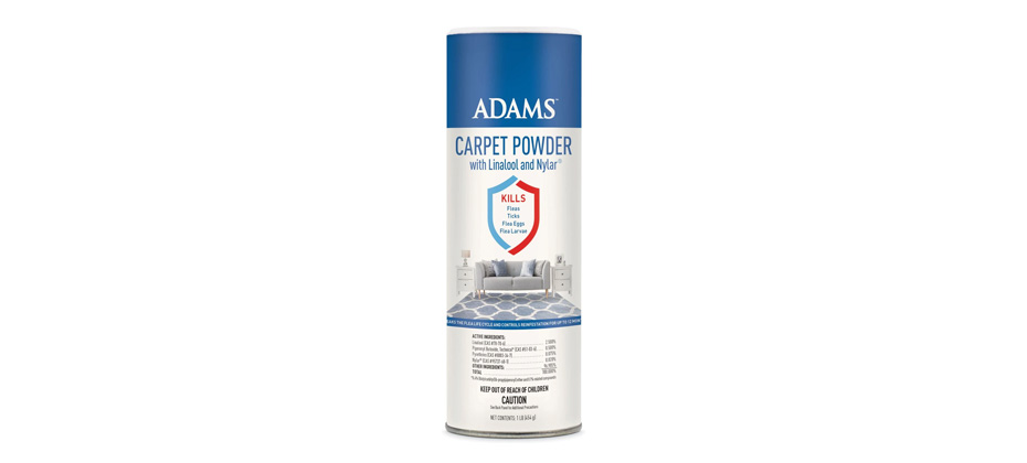 Flea & Tick Carpet Powder By Adams