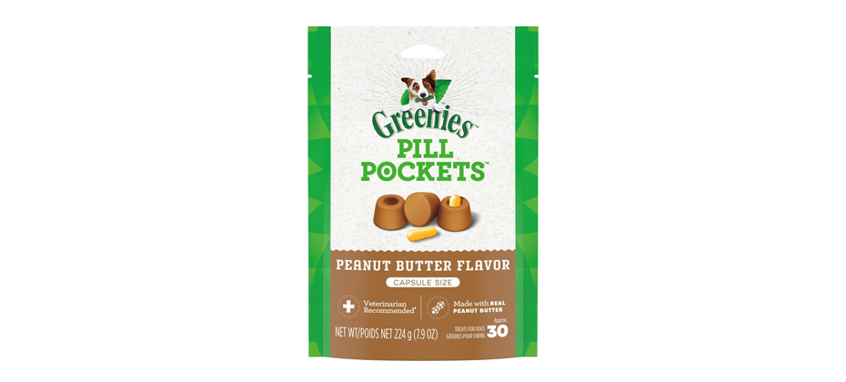 Greenies Pill Pockets Peanut Butter Flavor Dog Treats
