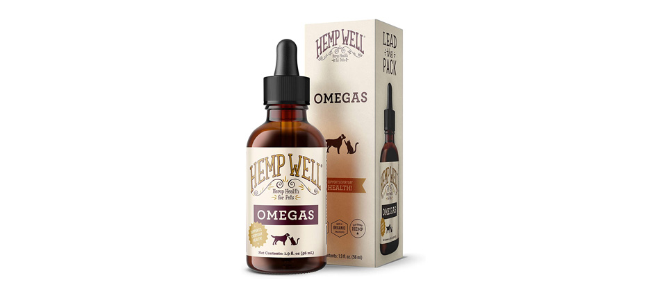 Hemp Well Hemp Omega Oil for Dogs and Cats