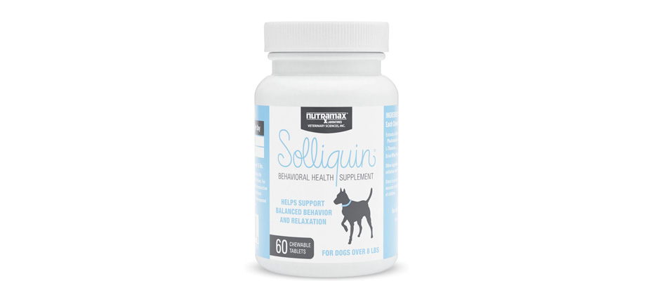 Best Tablets: Nutramax Solliquin Soft Chews Calming Supplement for Dogs