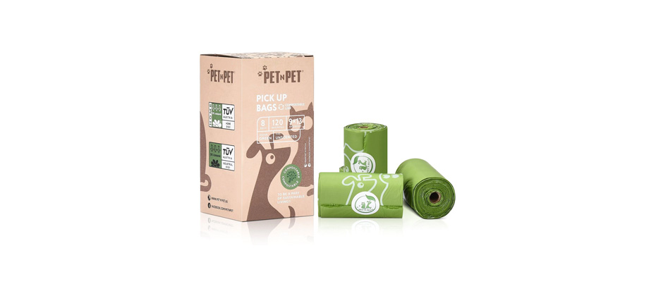 PET N PET Compostable Dog Poop Bags