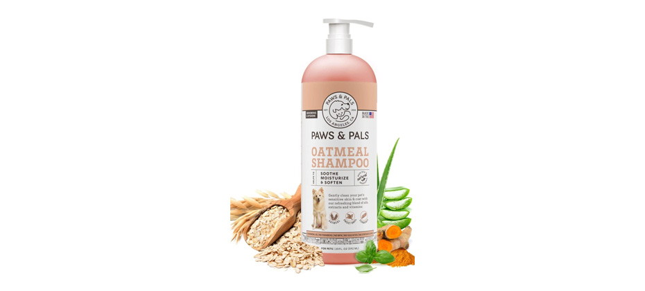 Paws & Pals Oatmeal, Shea Butter & Aloe Vera Shampoo