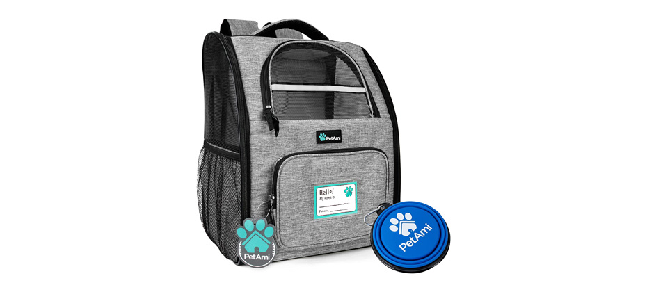 PetAmi Deluxe Dog Backpack Carrier