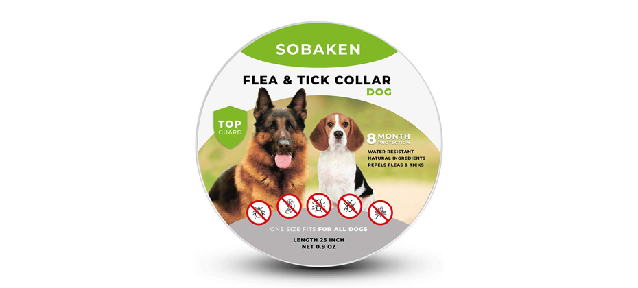 SOBAKEN Flea And Tick Prevention For Dogs