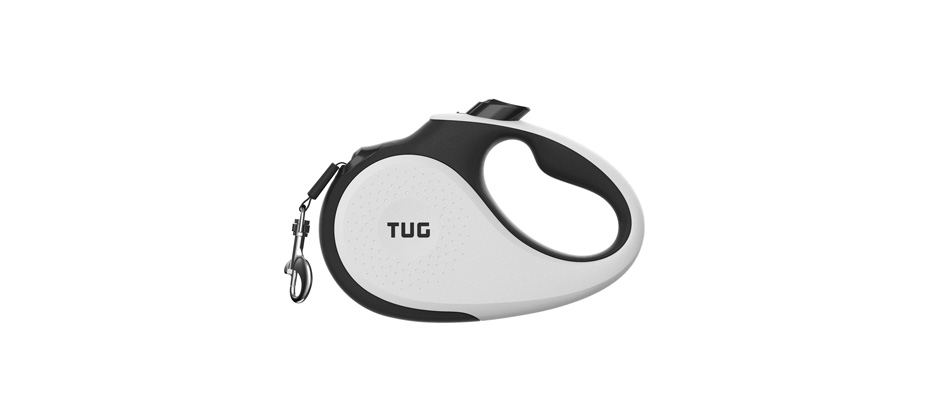 TUG Patented Tangle-Free Retractable Dog Leash