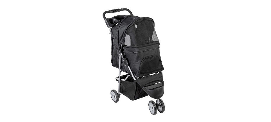 VIVO Three Wheel Pet Stroller