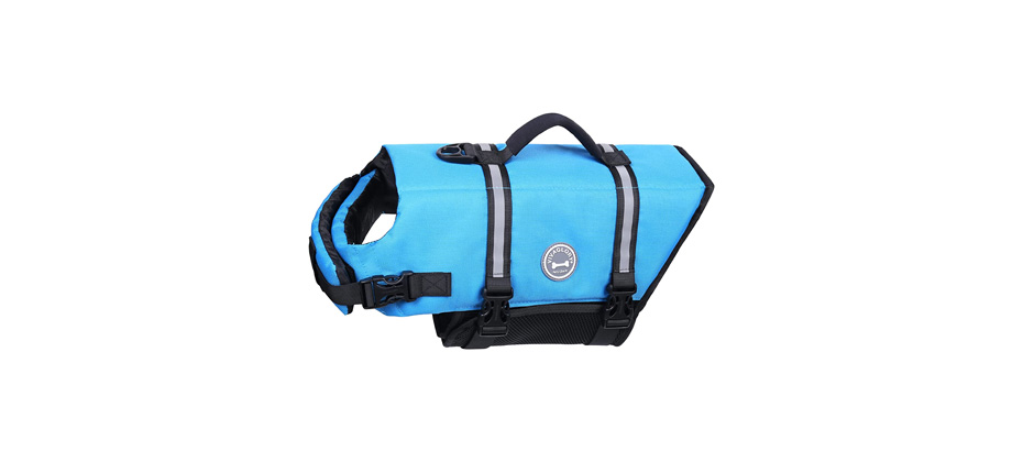 Budget Option: Vivaglory Ripstop Dog Life Jackets