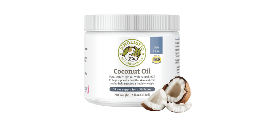 Wholistic Pet Organics Coconut Oil For Dogs