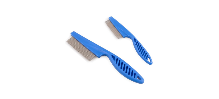 Zeltauto 2 Piece Flea Comb For Dogs