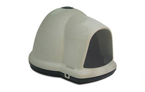 dog door for igloo dog house